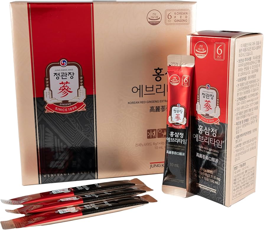 JUNG KWAN JANG 紅参精 120g x 6パック JUNG KWAN JANG 紅参精 120g x