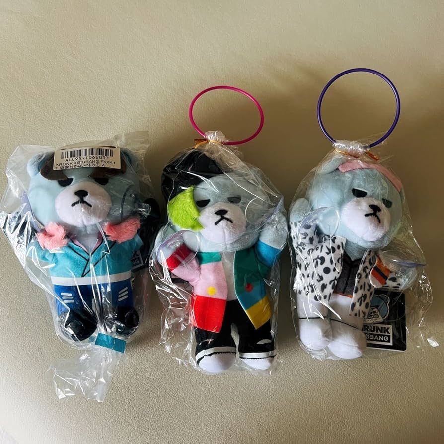 Amazon.co.jp: KRUNK BIGBANG FXXK IT 吸盤付きぬいぐるみ G-DRAGON D