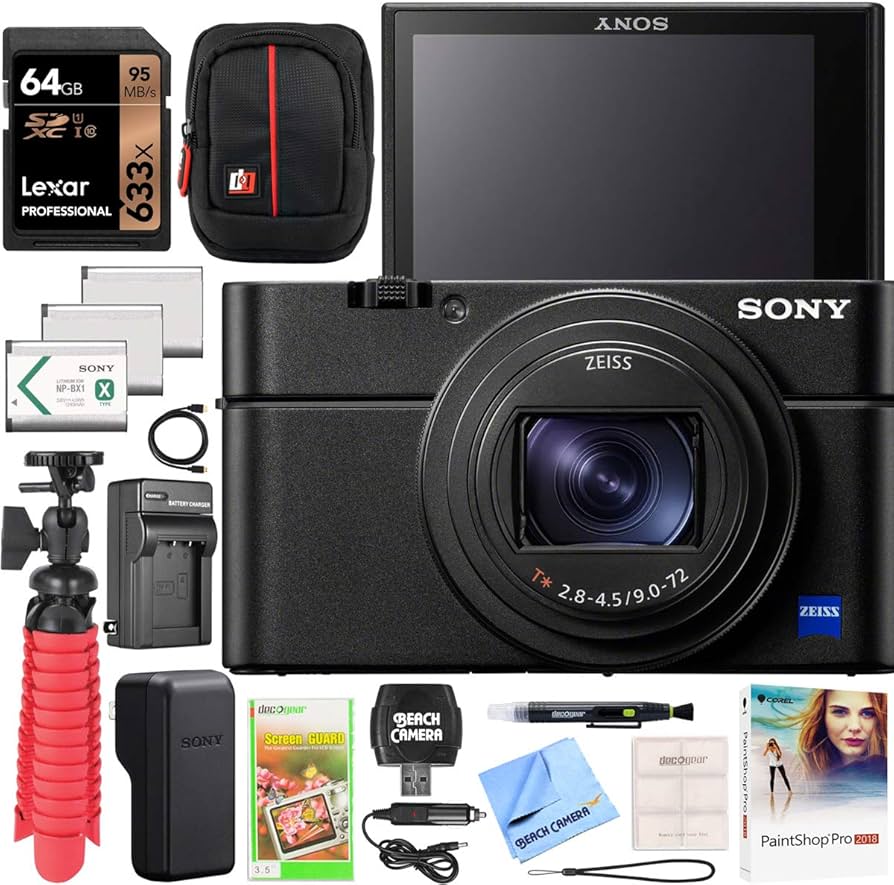 Amazon.com : Sony Cyber-Shot RX100 VII RX100M7 Premium Compact