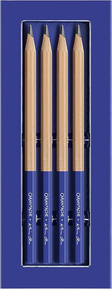 Amazon | CARAN D'ACHE/カランダッシュ＋クライン・ブルー ペンシル
