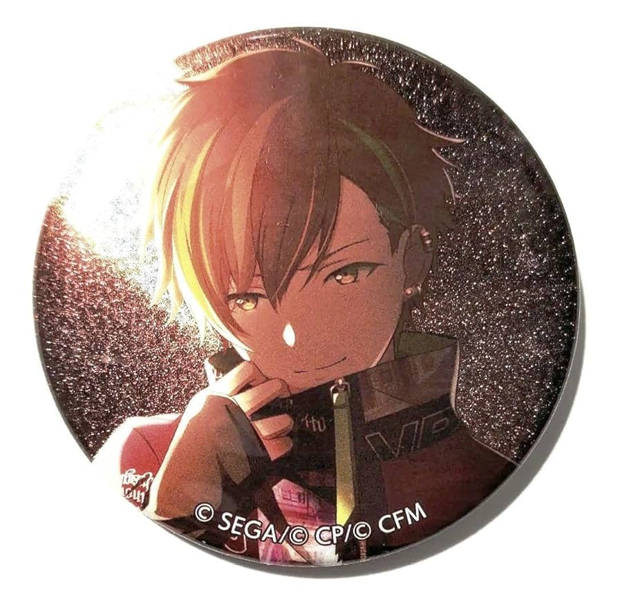 東雲彰人 グリ缶 プロセカ あんスタ コラボ グリッター缶バッジ A B