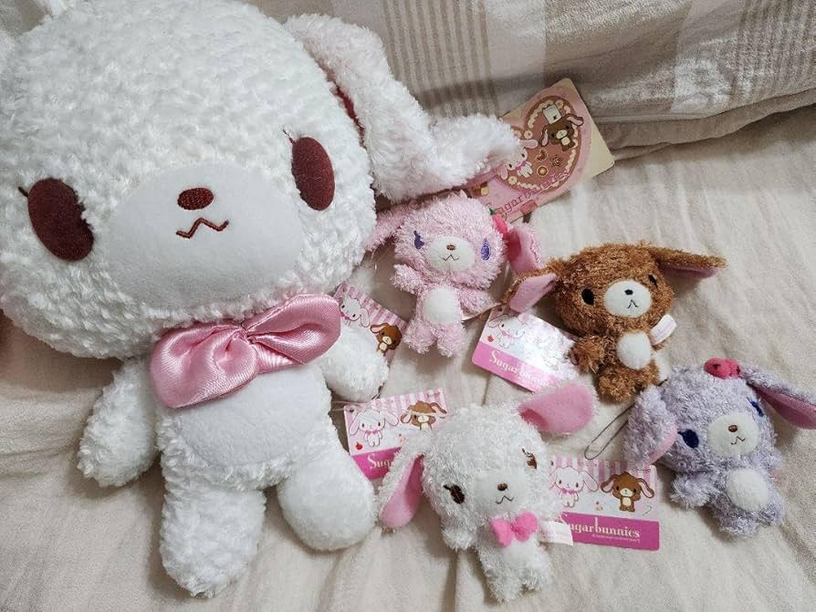 シュガーバニーズぬいぐるみ シュガーバニーズ(くろうさ)｜サンリオ