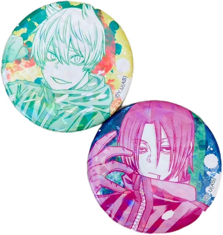 桃源暗鬼 猫咲波久礼 缶バッジ