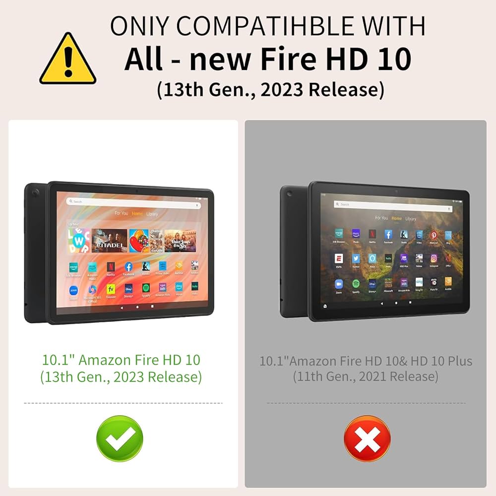 Amazon.com: for All New Amazon Kindle Fire HD 10 13th Gen 2023