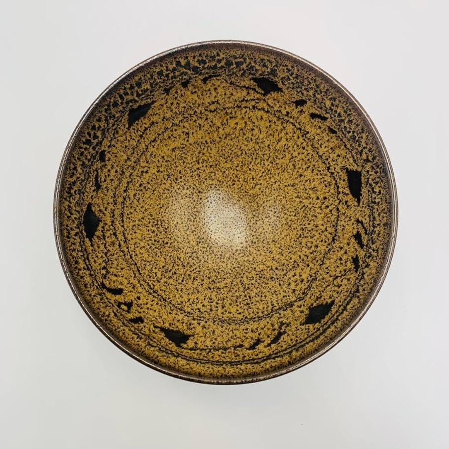 プルメリア 裏千家 茶道具 お庭焼 極上 天目茶盌 玳皮戔天目 銀杏