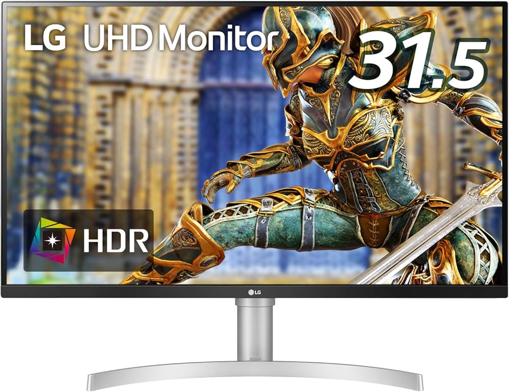 Amazon.co.jp: LG 32UN650-W Monitor Display, 31.5 Inches, 4K, HDR