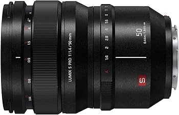 Amazon.com : Panasonic LUMIX S PRO 50mm F1.4 Lens, Full-Frame L