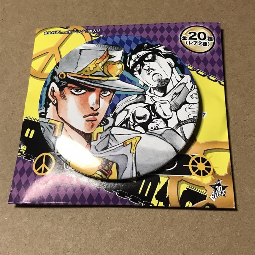 希少 ジョジョの奇妙な冒険 ジャンプ展 コレクション缶バッジ ワムウ