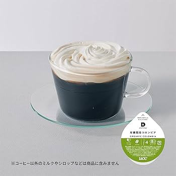 Amazon.co.jp: UCC ドリップポッド 専用カプセル 有機栽培コロンビア