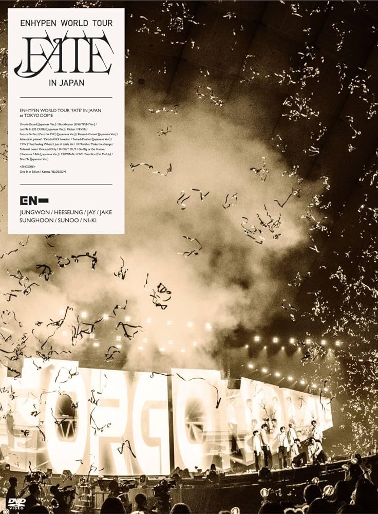 Amazon.co.jp: ENHYPEN WORLD TOUR 'FATE' IN JAPAN (初回限定盤) [DVD