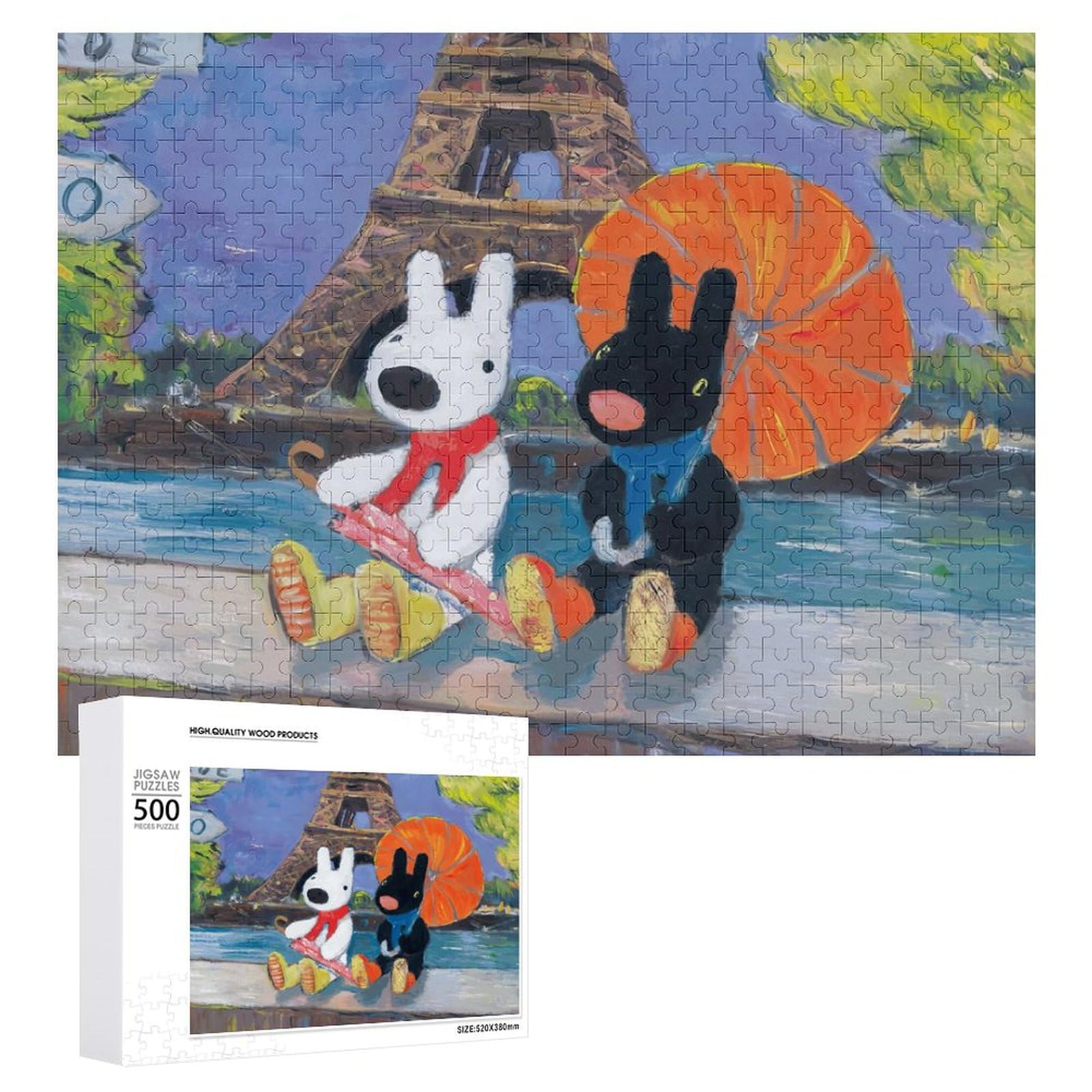 新品未開封】リサとガスパールおかし作り500ピースパズル