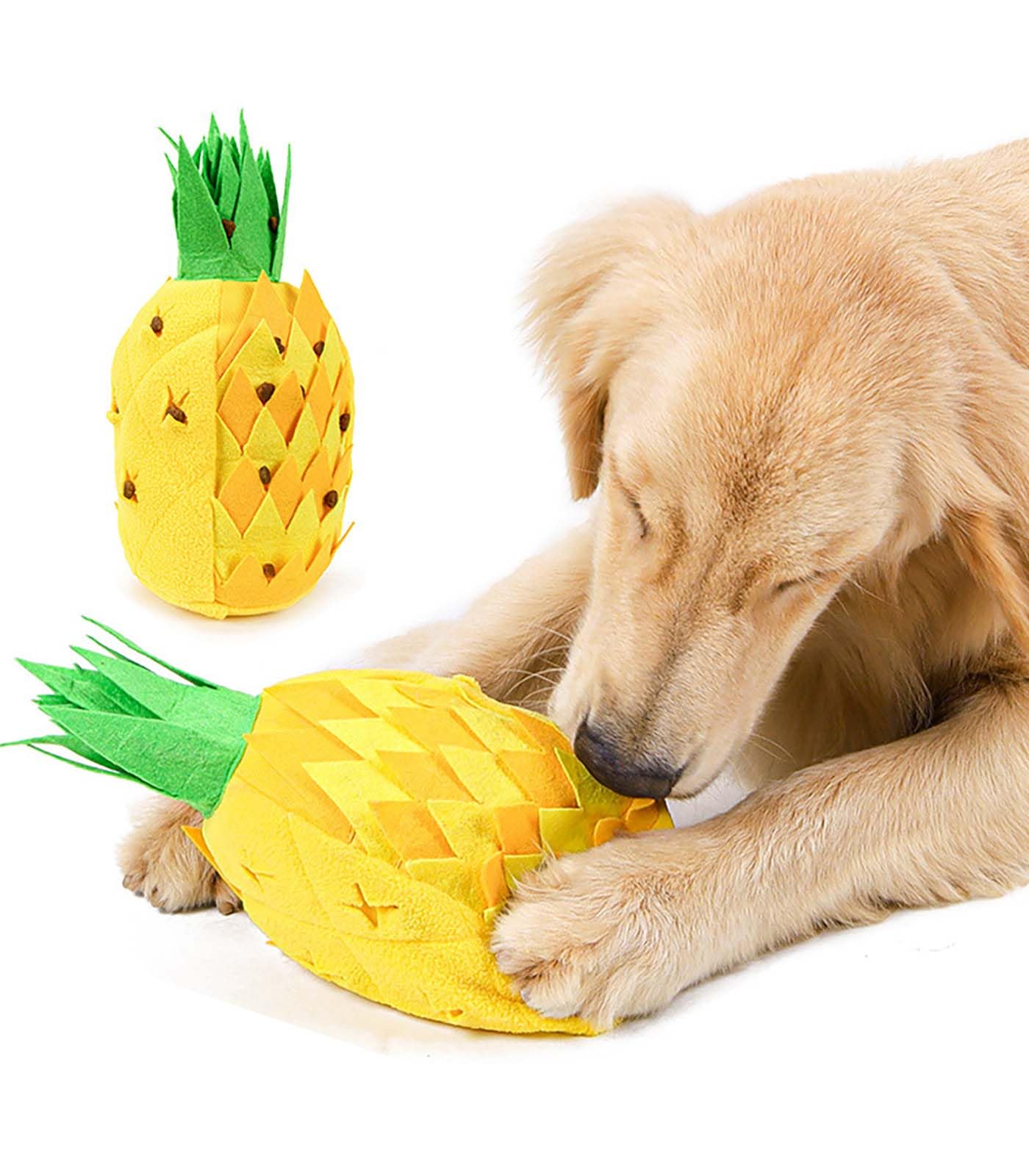 プレイ 犬用おもちゃ 4点 パイナップル ビール フラミンゴ 王冠