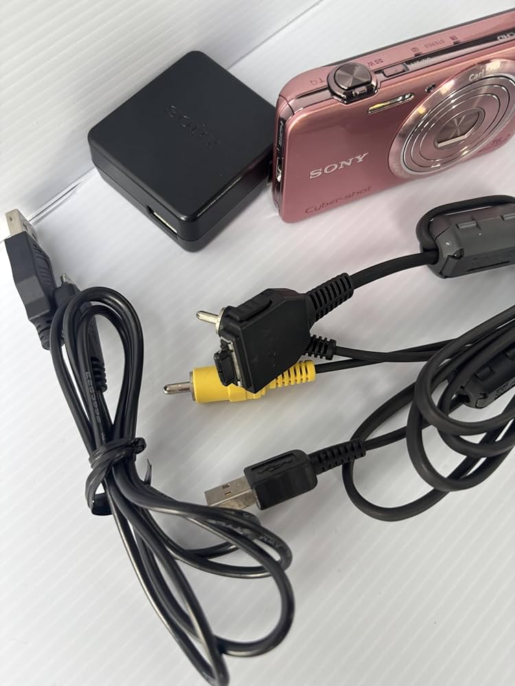 ☆動作OK SONY DSC-WX7 バッテリー&充電器&SDカード付き ピンク ☆動作