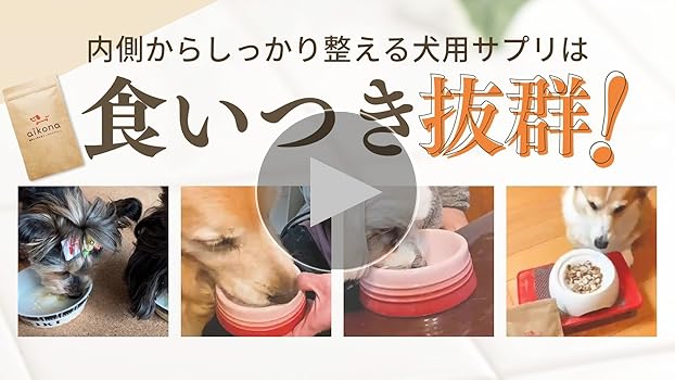Amazon.co.jp: 【獣医師監修】 aikona あいこな 犬 サプリ 腸活 腸内
