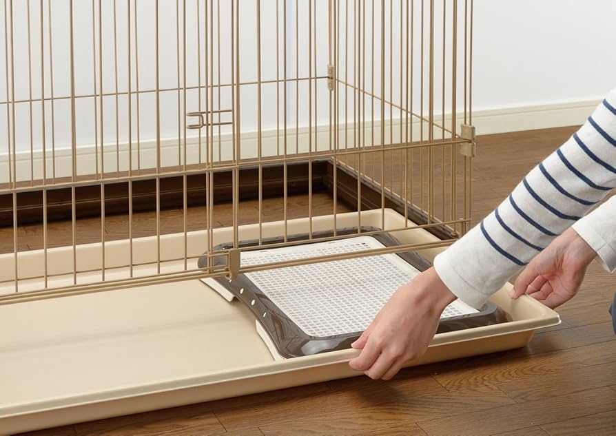 Amazon | リッチェル ペット用 木製お掃除簡単サークル 150-80(147