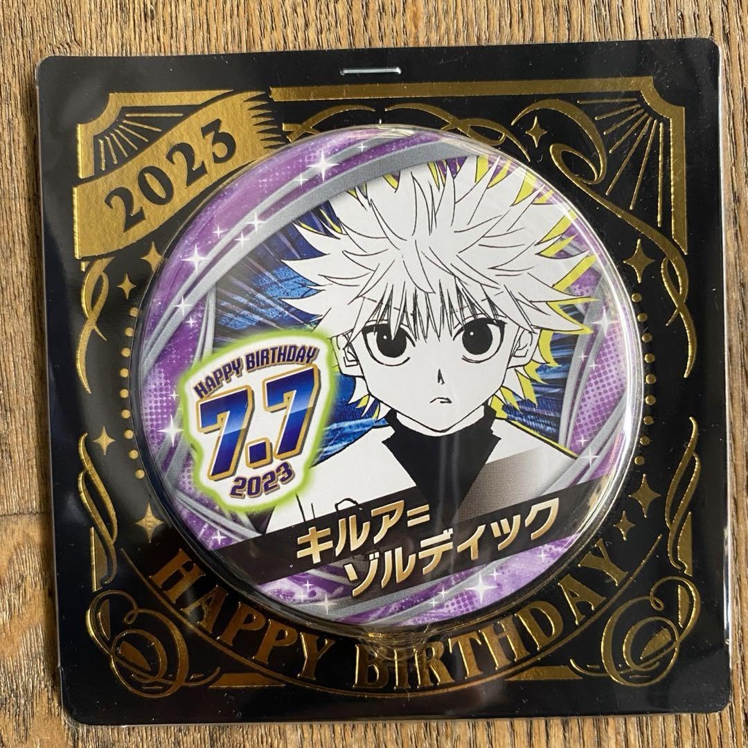 キルア 2023 缶バッジ ハンターハンター バースデー 原作 10点 HUNTER