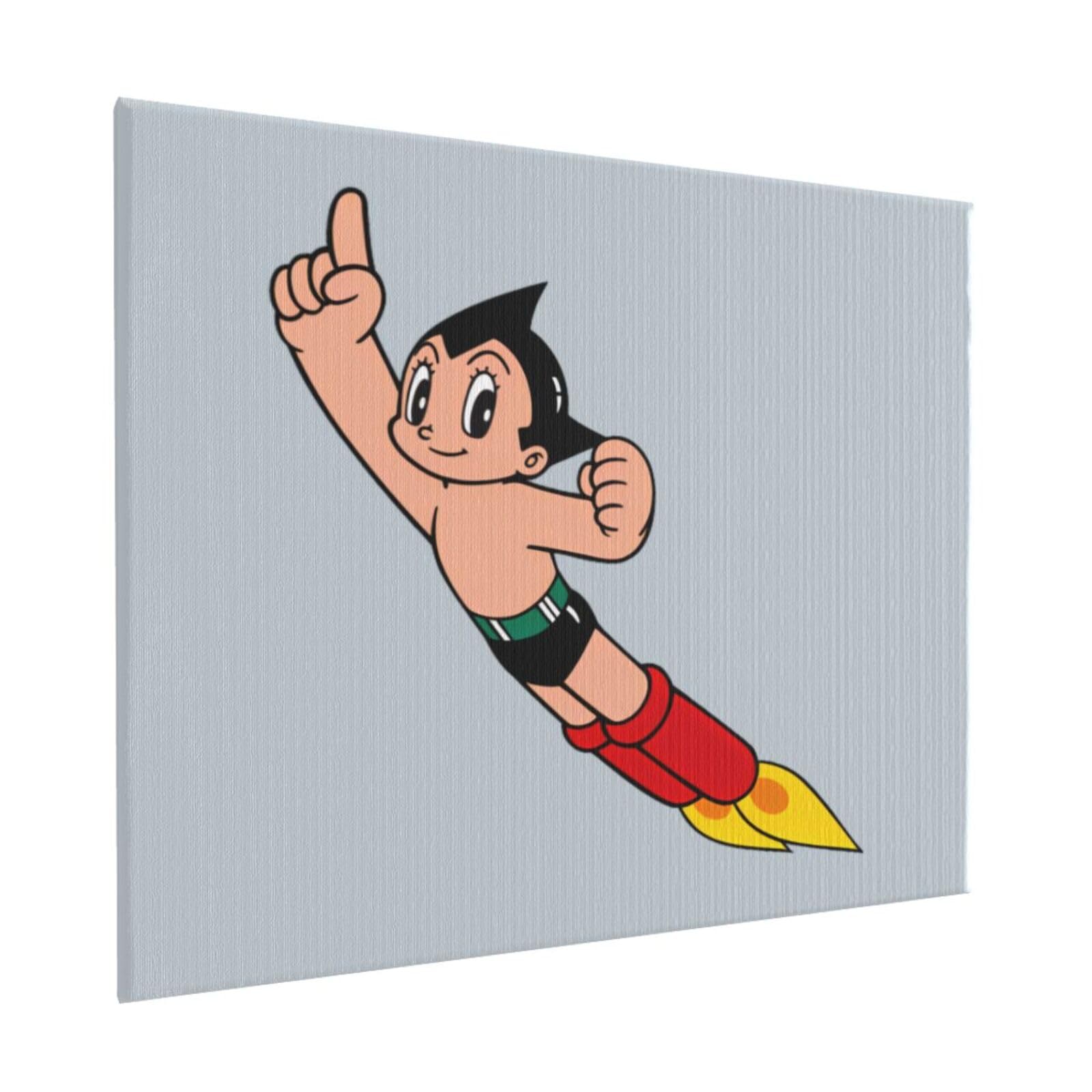 Amazon.co.jp: 新築飾り鉄腕アトム 贈り物 キャンバス寝室の装飾風景