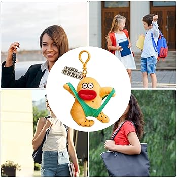 Amazon.co.jp: アニメぬいぐるみキーホルダー、かわいいぬいぐるみ