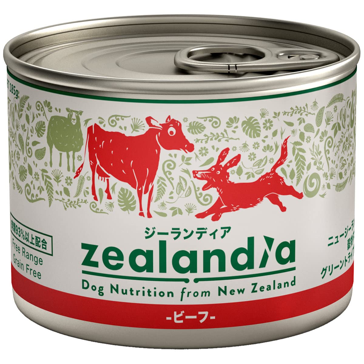 Amazon.co.jp: ジーランディア ドッグ ビーフ 185g×24缶 : ペット用品