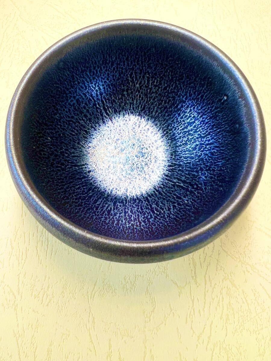 中国 南宋 建窯 禾目天目茶碗 供御銘 C 9265 中国 南宋 建窯 禾目天目