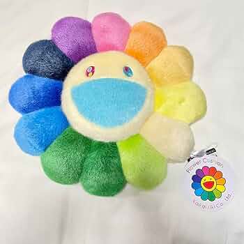 Amazon.co.jp: 村上隆 カイカイキキ お花 フラワー クッション