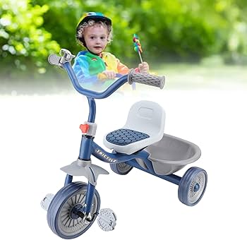 Amazon.co.jp: キッズトライク三輪車 ブルースムージング回転幼児