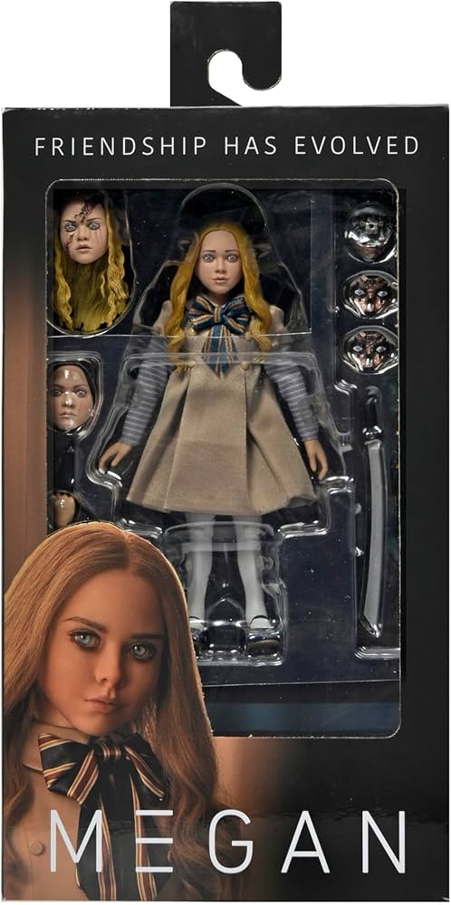 Amazon.co.jp: NECA - M3GAN - 8インチ 服を着たアクションフィギュア