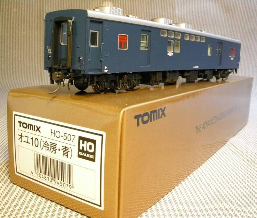 TOMIX HO-507 オユ10形 冷房 青 郵便車 0794 室内照明ユニット付 HO