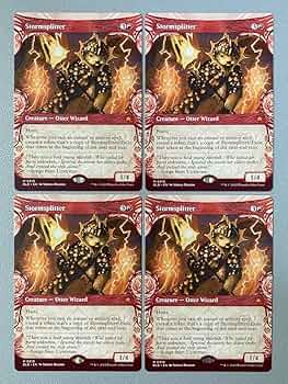 MTG 嵐追いの才能 日本語 4枚 MTG 嵐追いの才能 日本語