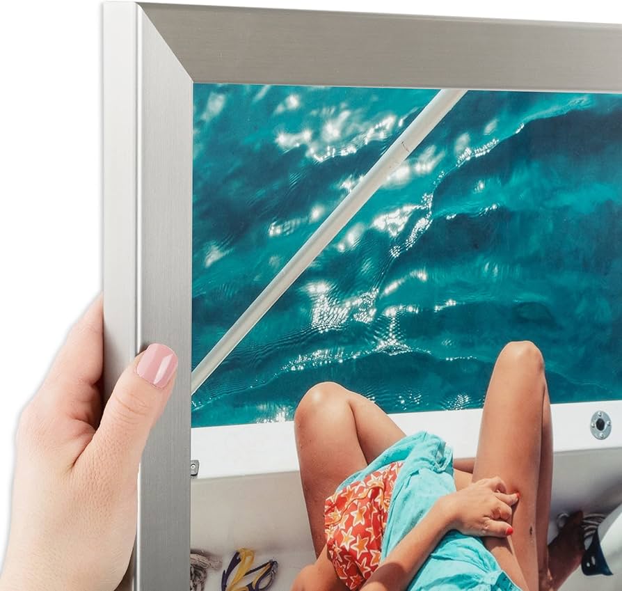 Amazon.com - ArtToFrames 16x20 inch Chrome Stainless Steel Picture