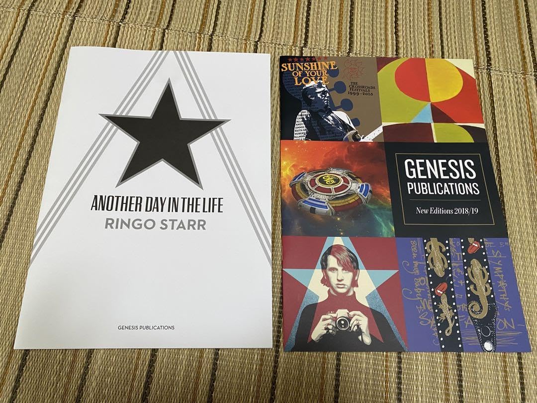 リンゴ・スター 直筆サイン入り豪華本 アナザー・デイ・イン・ザ