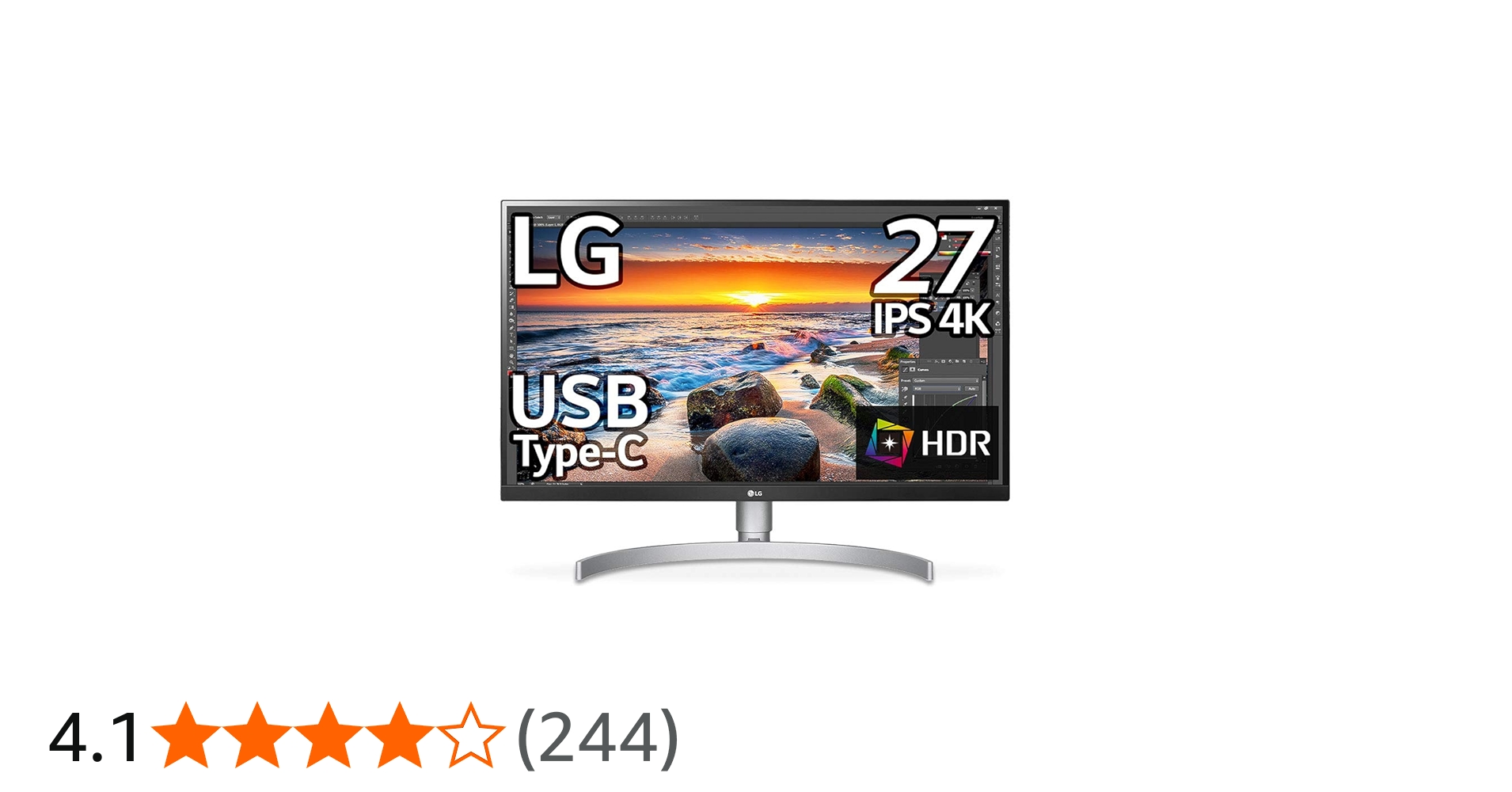 Amazon.co.jp: LG モニター ディスプレイ 27UK850-W 27インチ/4K/HDR