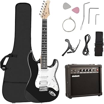 Amazon.com: Soulmate Electric Guitar Kit for Beginner 39 Inch Full