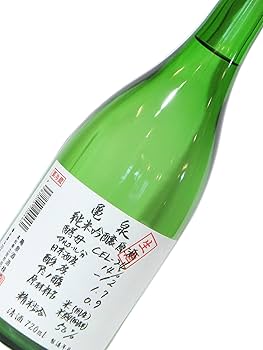 Amazon.co.jp: 亀泉酒造 亀泉 純米吟醸 生原酒 CEL-24 720ml □要冷蔵