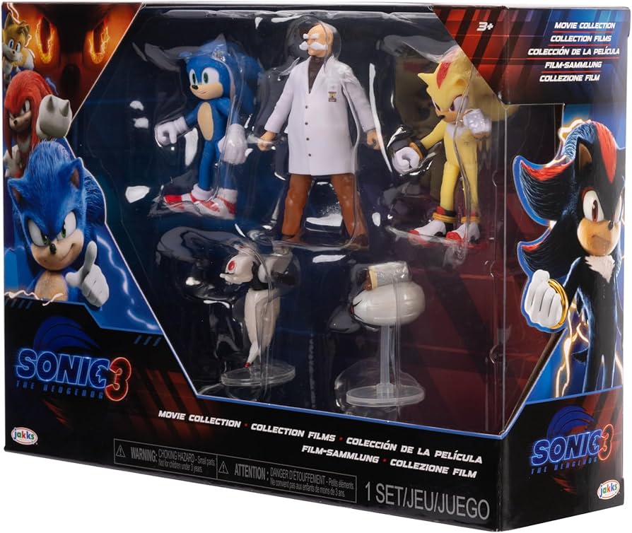 ソニック・ザ・ヘッジホッグ フィギュア 3体セット ソニック・ザ