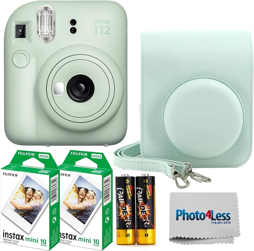 Amazon.com : Fujifilm Instax MiniI 12 Instant Film Camera Mint