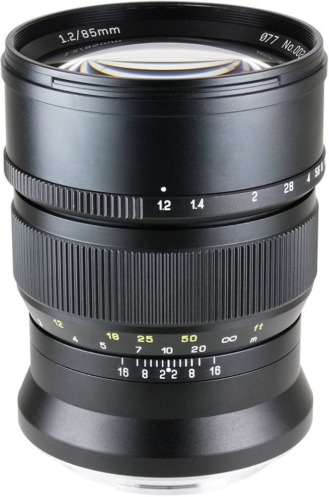 Amazon.co.jp: 中一光学 SPEEDMASTER 85mm F1.2 富士フイルムGFX G