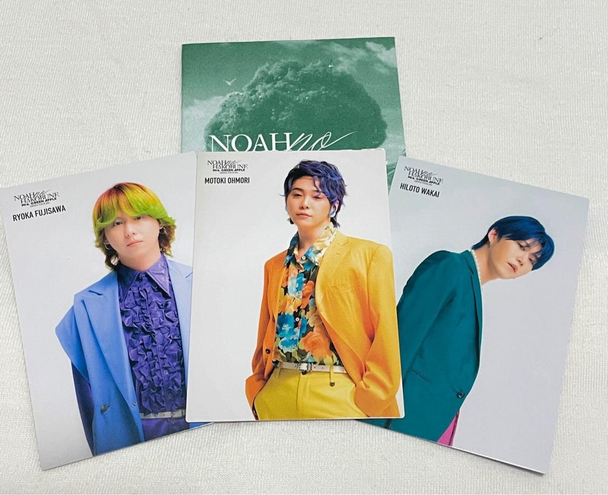 Mrs.GREEN APPLE ノアの方舟 フォトカード コンプリートセット Mrs