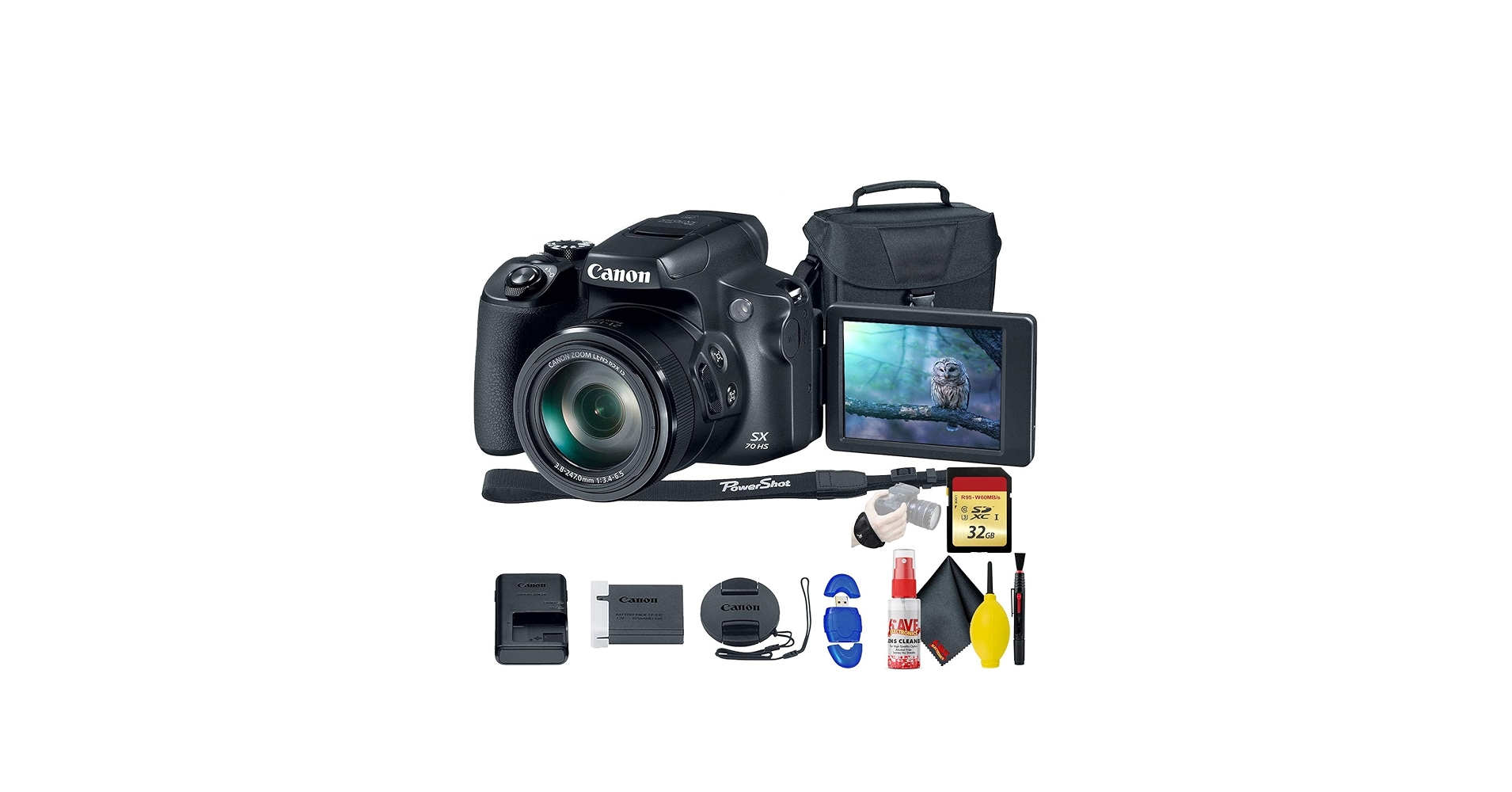 Amazon.com : Canon PowerShot SX70 HS Digital Camera (3071C001