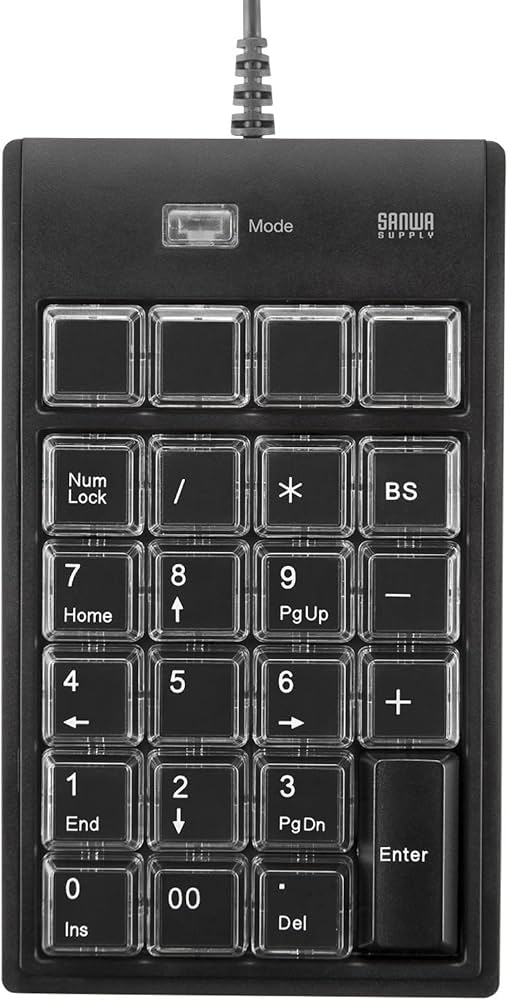 Amazon.co.jp: サンワサプライ(Sanwa Supply) テンキー プログラマブル