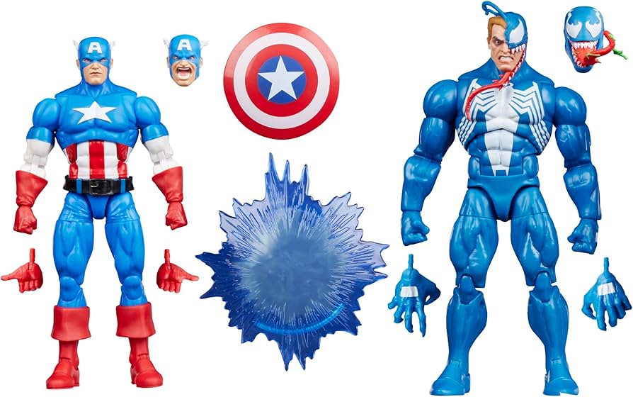 Amazon.com: Marvel Legends Series Gamerverse Captain America vs