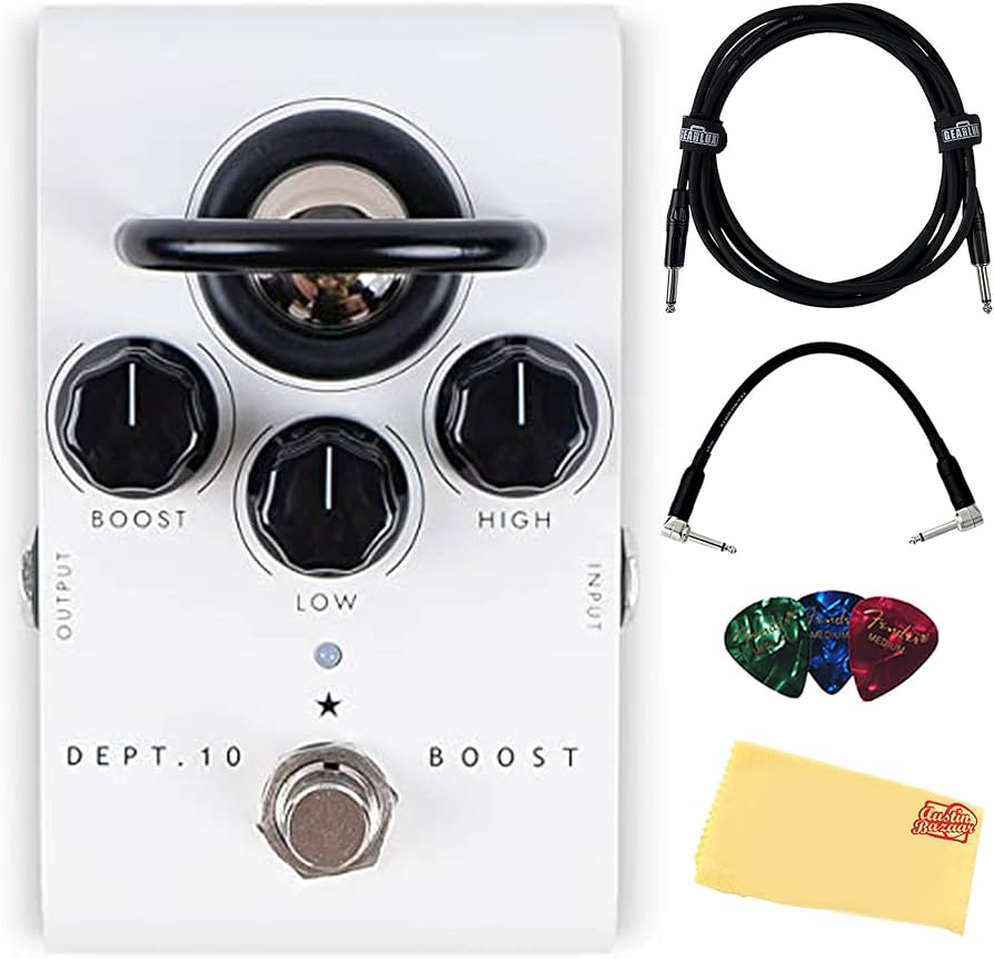 Amazon.com: Blackstar Dept 10 Boost Pedal Bundle with Power Supply
