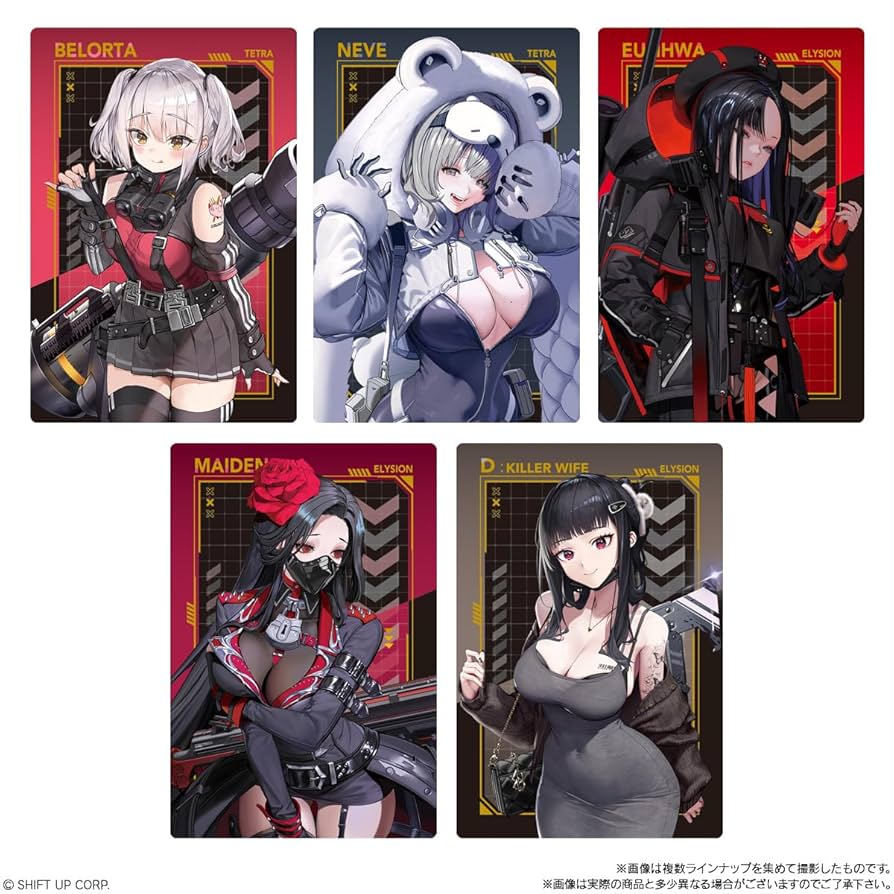 勝利の女神NIKKE ウエハース vol.1(1弾) フルコンプセット 勝利の女神