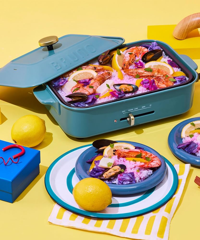 Amazon.co.jp : BRUNO ブルーノ コンパクトホットプレート 本体