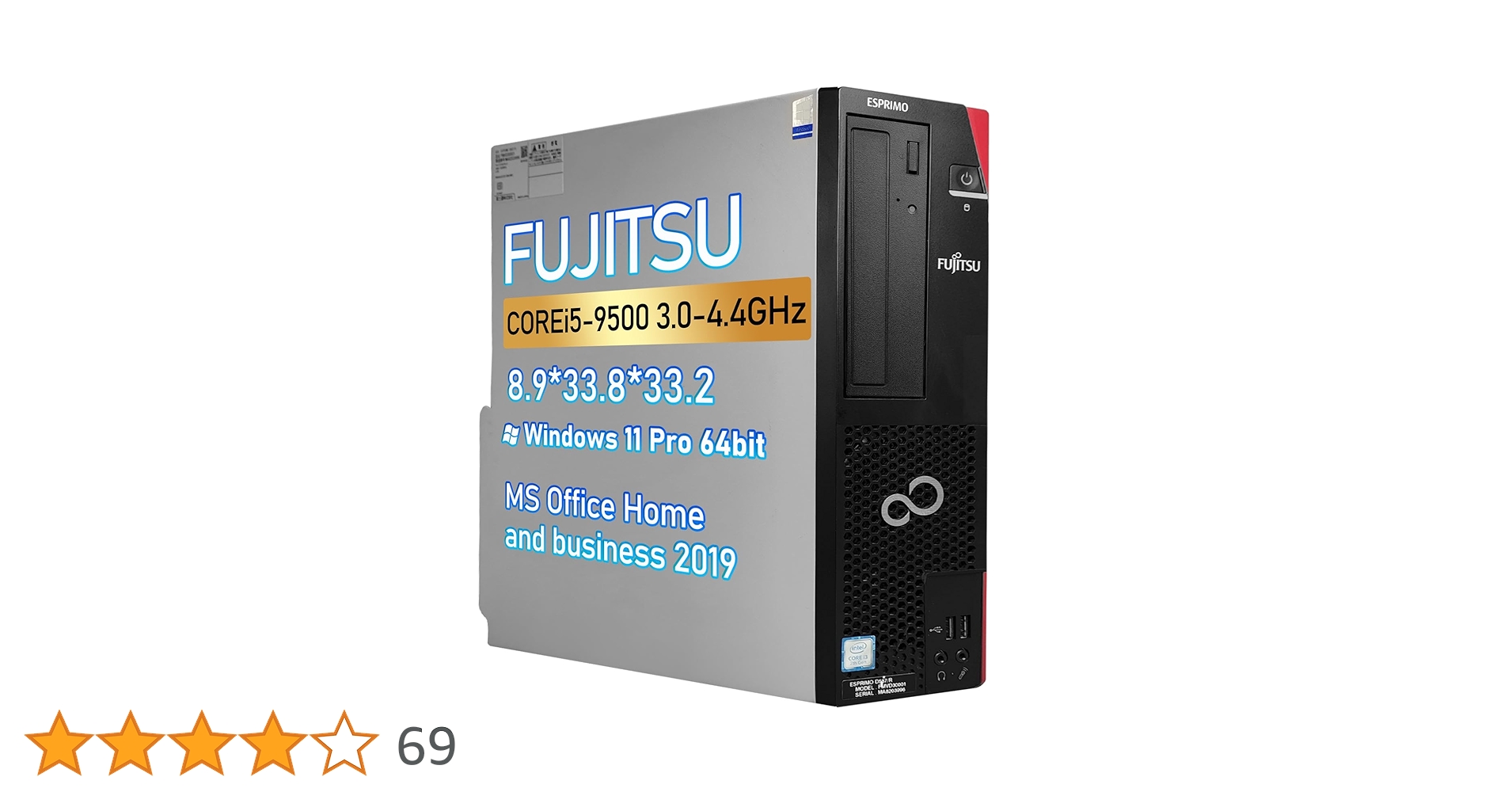Windowsデスクトップ FUJITSU ESPRIMO D588/BX GTX1050ti m.2 Windows
