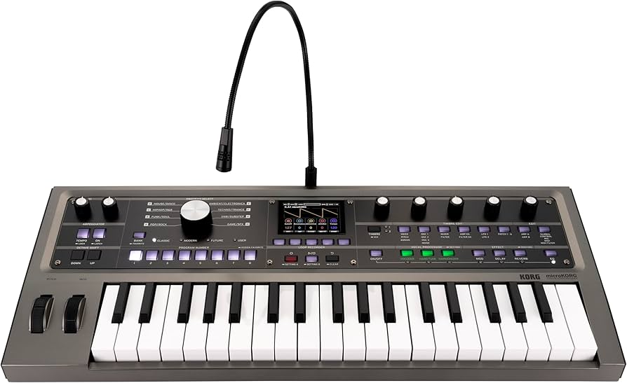 KORG シンセサイザー microKORG 電池駆動可 37鍵 マイク付属 KORG