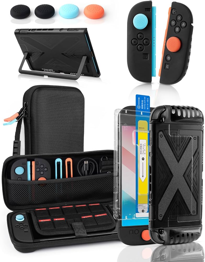 Amazon.co.jp: 【99.9%成功率】Mozan Switch 2 専用 ケース ガラス保護