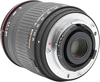 Amazon.com : Sigma 18-200mm f/3.5-6.3 DC Lens for Nikon Digital