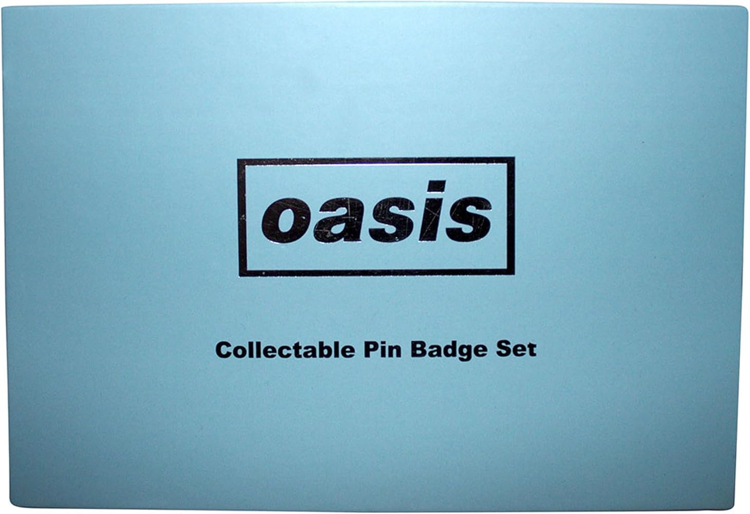 Amazon.com: Oasis Band Logo Pin Badge Gift Set : Clothing, Shoes