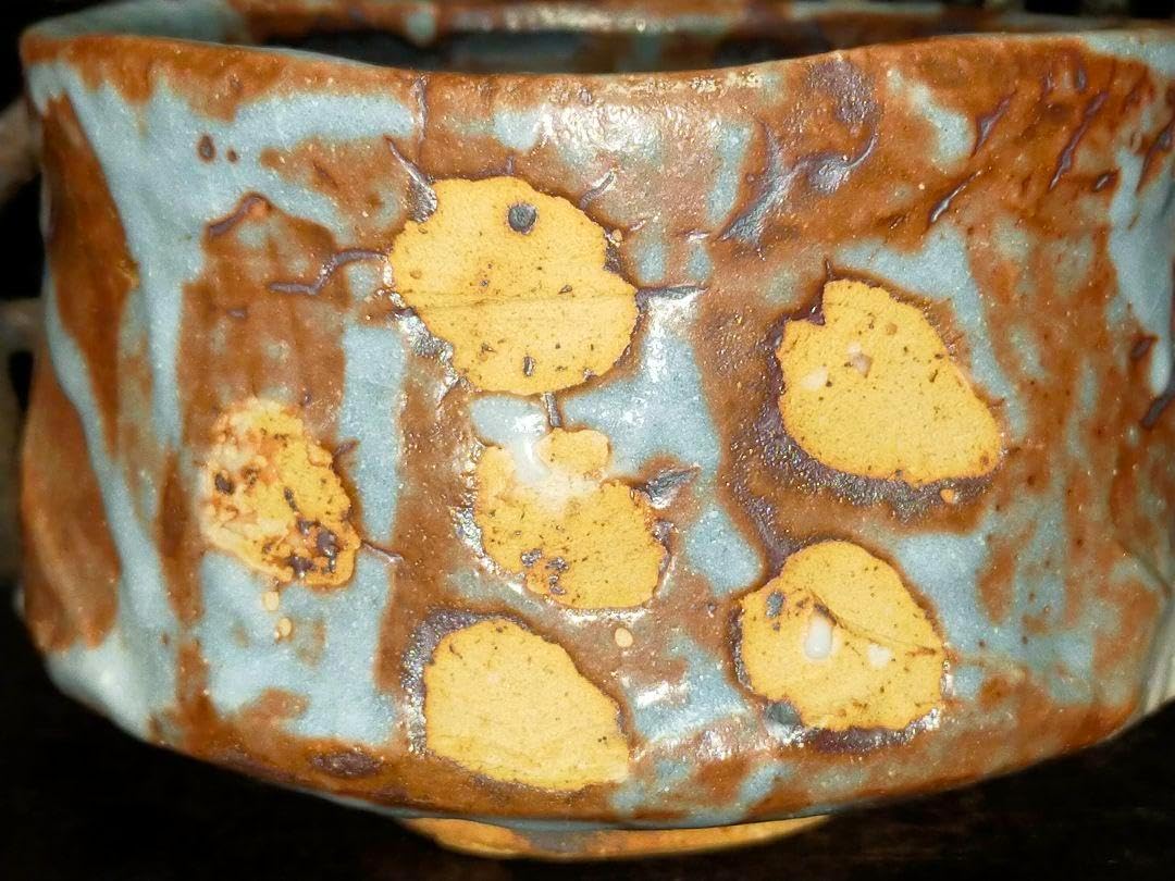 448『鼠志野茶碗』 /骨董品 古美術 古玩 アンティーク 448『鼠志野茶碗